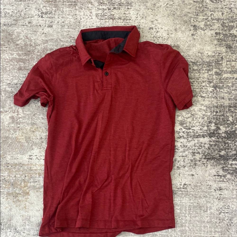 Men's Red Polo lululemon